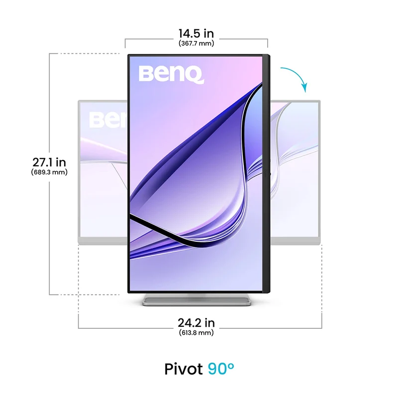 BENQ MA270U 27" IPS (3840X2160) 60Hz 5Ms 4K HDR10 Monitor For Macbook