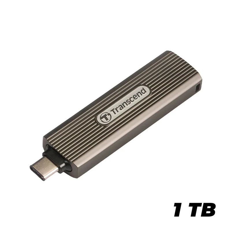 Transcend ESD330C USB 10Gbps Read up to 1050MB/s Type-C Portable SSD (512GB, 1TB, 2TB)