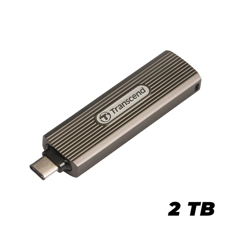 Transcend ESD330C USB 10Gbps Read up to 1050MB/s Type-C Portable SSD (512GB, 1TB, 2TB)