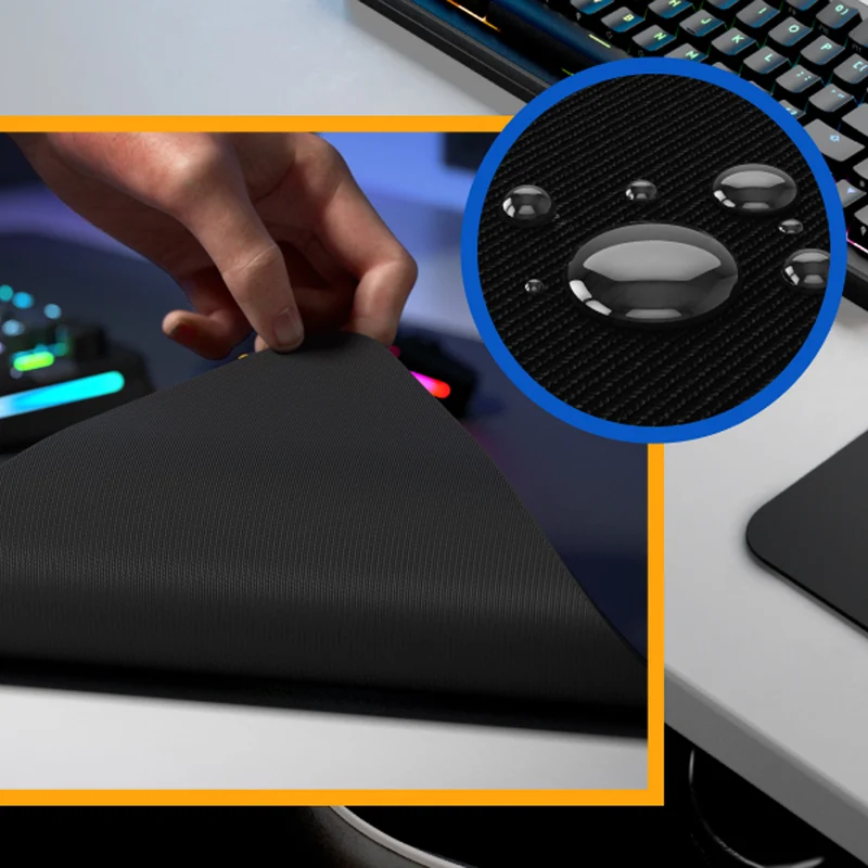 Glorious GMP 2 Stitchless Cloth Gaming Mousepad (Black) (Medium, Large Extended, XL, XL Extended, 3XL)