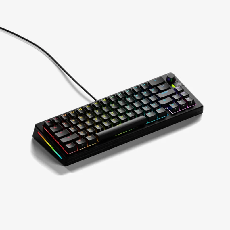 Glorious GMMK 3 HE 65% Prebuilt Hall Effect Wired Mechanical Gaming Keyboard (Black)