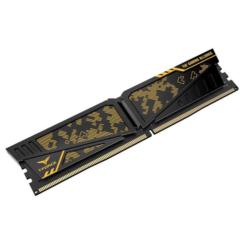 TeamGroup T-Force Vulcan TUF Gaming Alliance DDR4 16GB (1x16GB) 3600MHz CL18 Desktop Memory (TLTYD416G3600HC18J01)