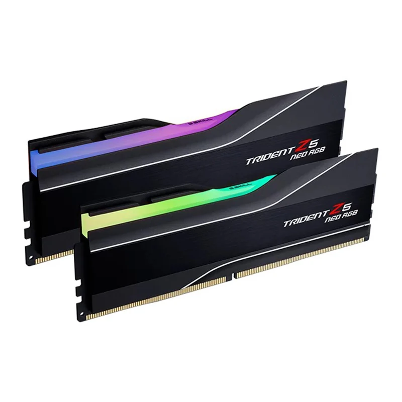 G.Skill Trident Z5 Neo RGB 48GB (2x24GB) DDR5 8000MT/s CL40-48-48-128 1.40V Amd Expo Desktop Memory (F5-8000J4048G24GX2-TZ5NR)