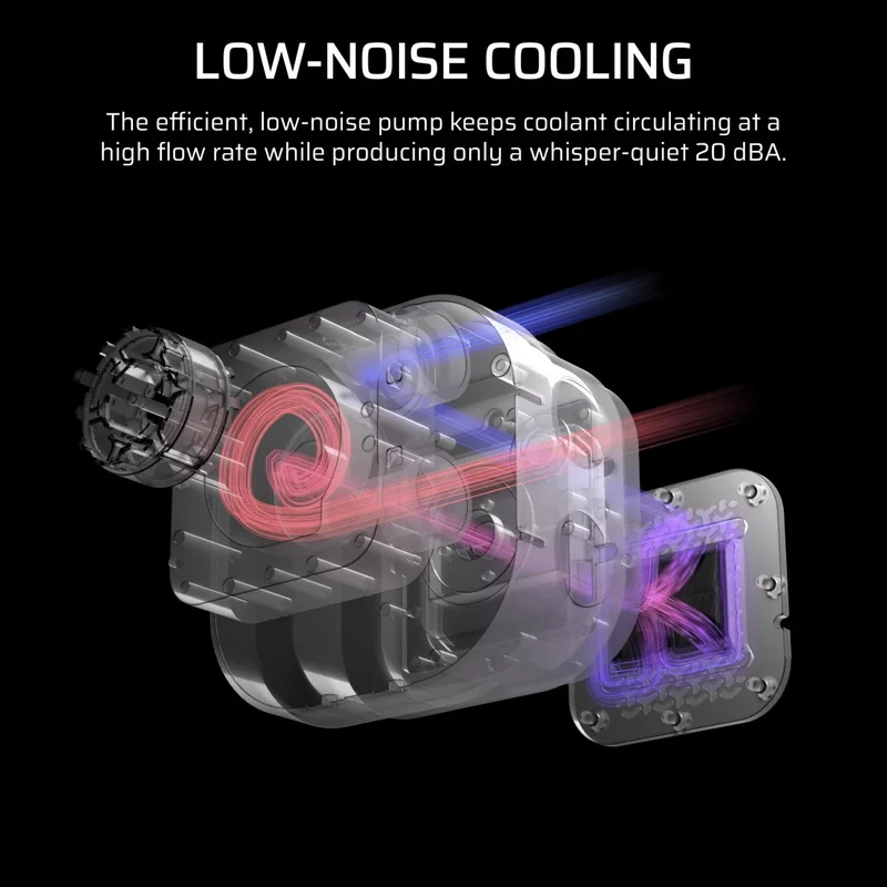Corsair Nautilus 240 RS Performance 240MM RGB liquid CPU Cooler (Black, White)