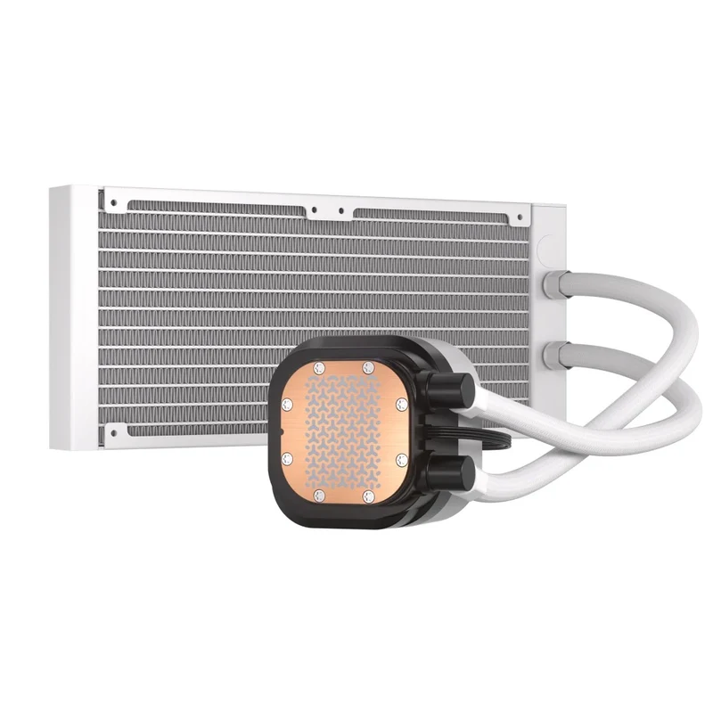 Corsair Nautilus 240 RS Performance 240MM RGB liquid CPU Cooler (Black, White)