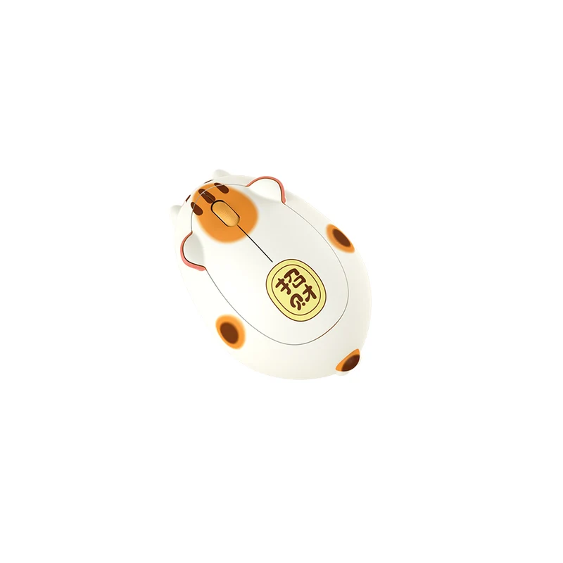 Akko Cat Theme Wireless Mouse (Blue and White Lan Bai, San Hua, Ragdoll Cat, Lucky Cat)