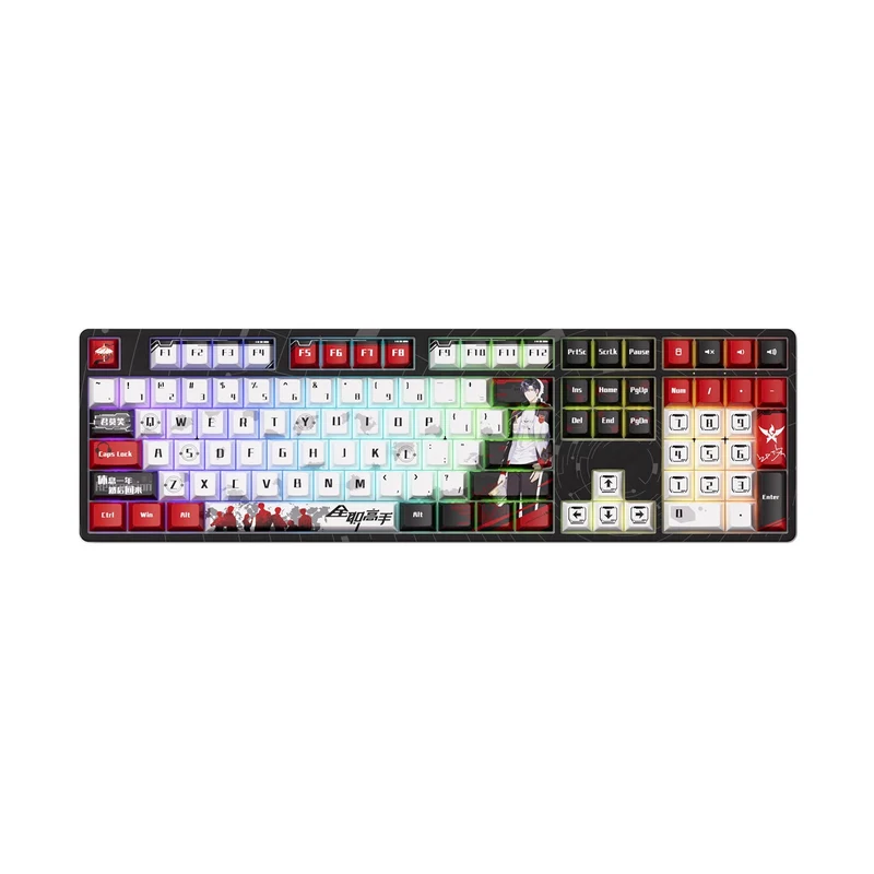 Akko The Kings Avatar Ye Xiu 5108B Plus Multi-Mode RGB Hot-Swappable Mechanical Keyboard (Akko V3 Piano Pro Switch)