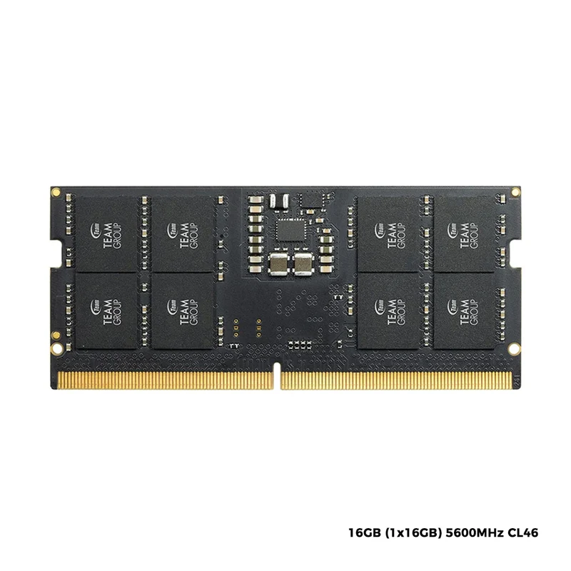 TeamGroup Elite DDR5 16GB (1x16GB) 5600MHz CL46 Laptop Memory (TED516G5600C46A-S01)