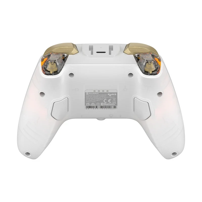 Gamesir Cyclone 2 Multi-Platform Wireless Game Controller with Pedestal (Black, White)