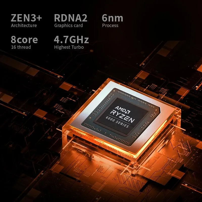 Onexplayer 2 AMD Ryzen 7 6800U 16GB RAM + 1TB SSD Handheld Game Console (Black)