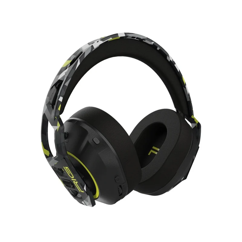 Nacon RIG 600 Pro HS Wireless Gaming Headset For PS5/PS4/Switch/PC/Tablet/ Phone (Black, White, Acid Camo)
