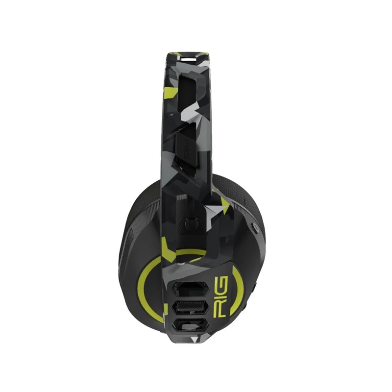Nacon RIG 600 Pro HS Wireless Gaming Headset For PS5/PS4/Switch/PC/Tablet/ Phone (Black, White, Acid Camo)