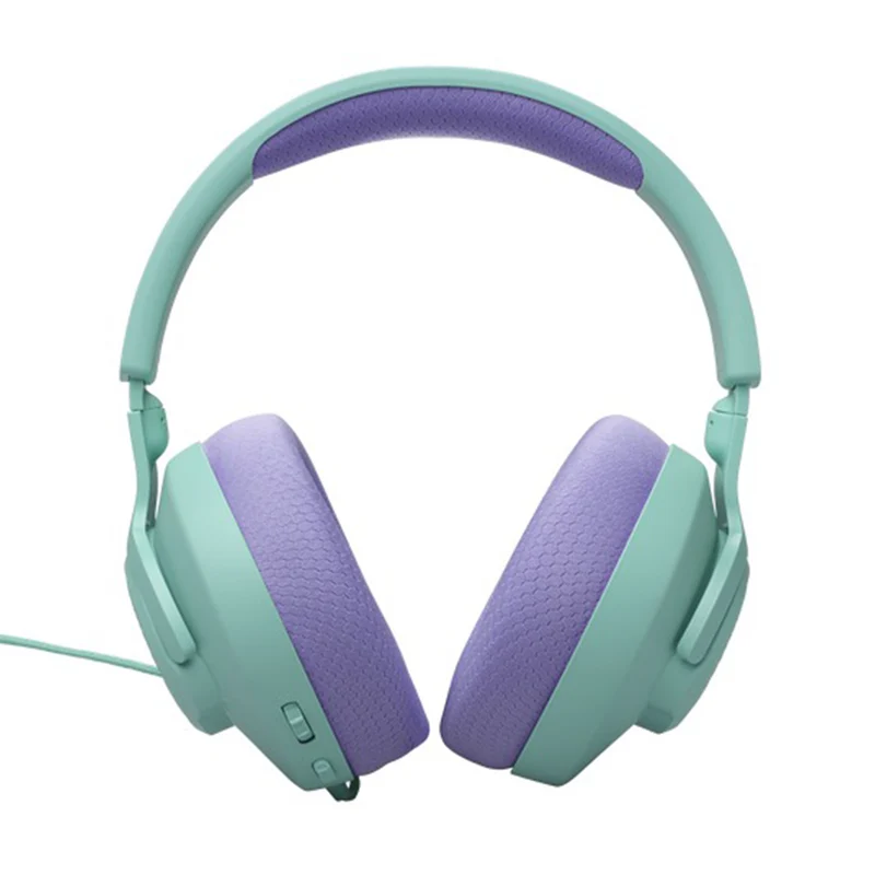 JBL Quantum 100 M2 Wired Over-Ear Gaming Headset (Black, Cyan, Purple, White)