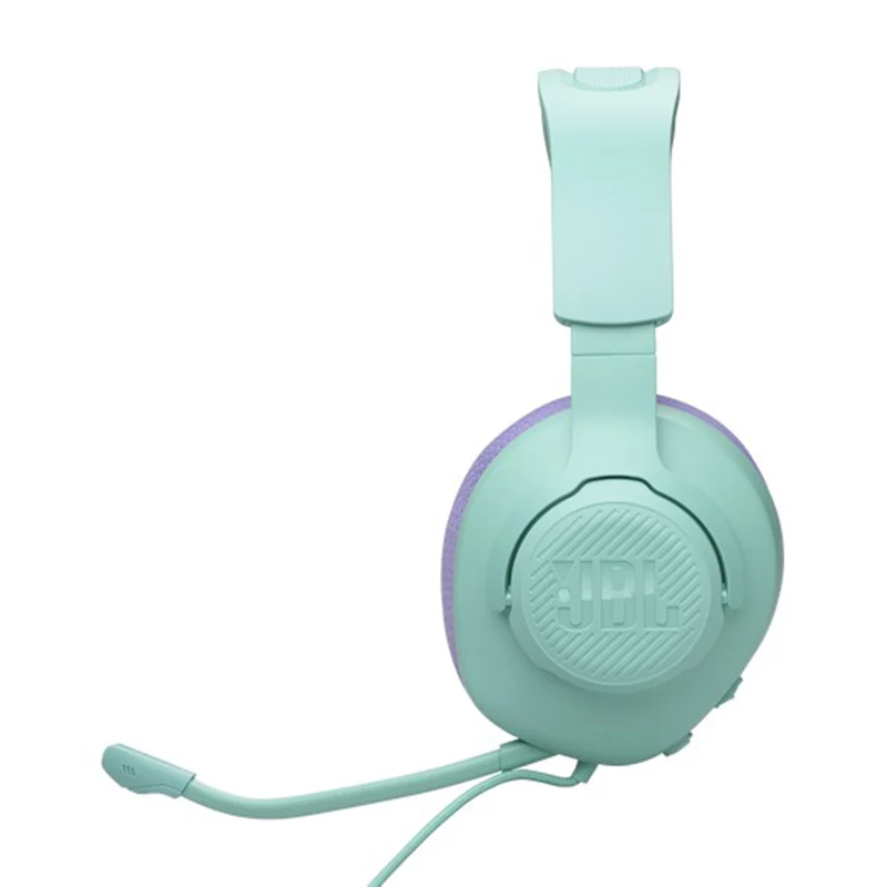 JBL Quantum 100 M2 Wired Over-Ear Gaming Headset (Black, Cyan, Purple, White)