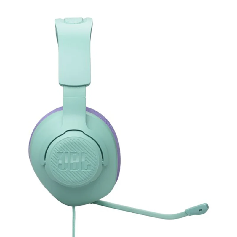 JBL Quantum 100 M2 Wired Over-Ear Gaming Headset (Black, Cyan, Purple, White)