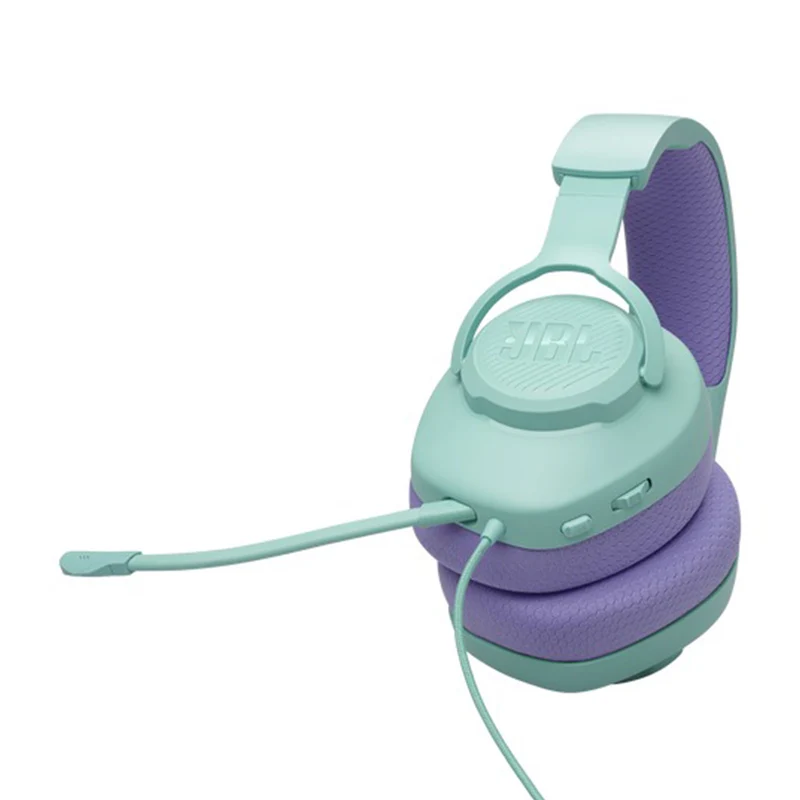 JBL Quantum 100 M2 Wired Over-Ear Gaming Headset (Black, Cyan, Purple, White)