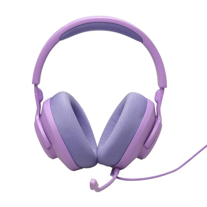 JBL Quantum 100 M2 Wired Over-Ear Gaming Headset (Black, Cyan, Purple, White)
