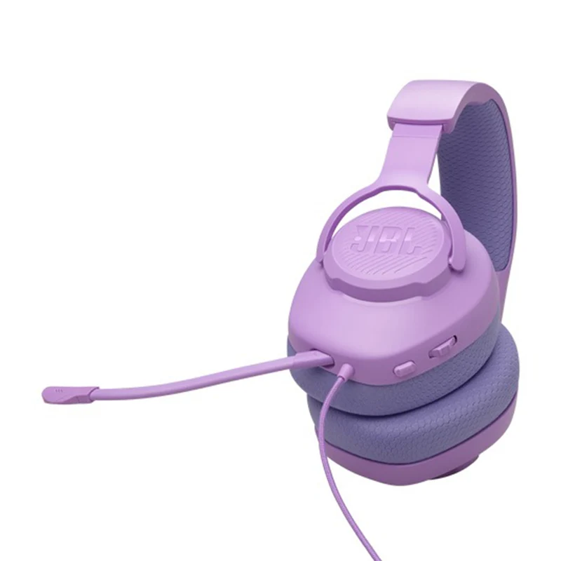 JBL Quantum 100 M2 Wired Over-Ear Gaming Headset (Black, Cyan, Purple, White)