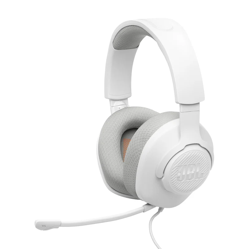 JBL Quantum 100 M2 Wired Over-Ear Gaming Headset (Black, Cyan, Purple, White)