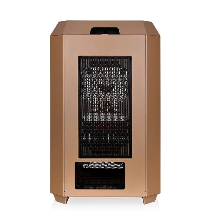 Thermaltake The Tower 300 Tempered Glass Micro ATX Tower Case (Bubble Pink, Peach Fuzz, Limestone, Gravel Sand)