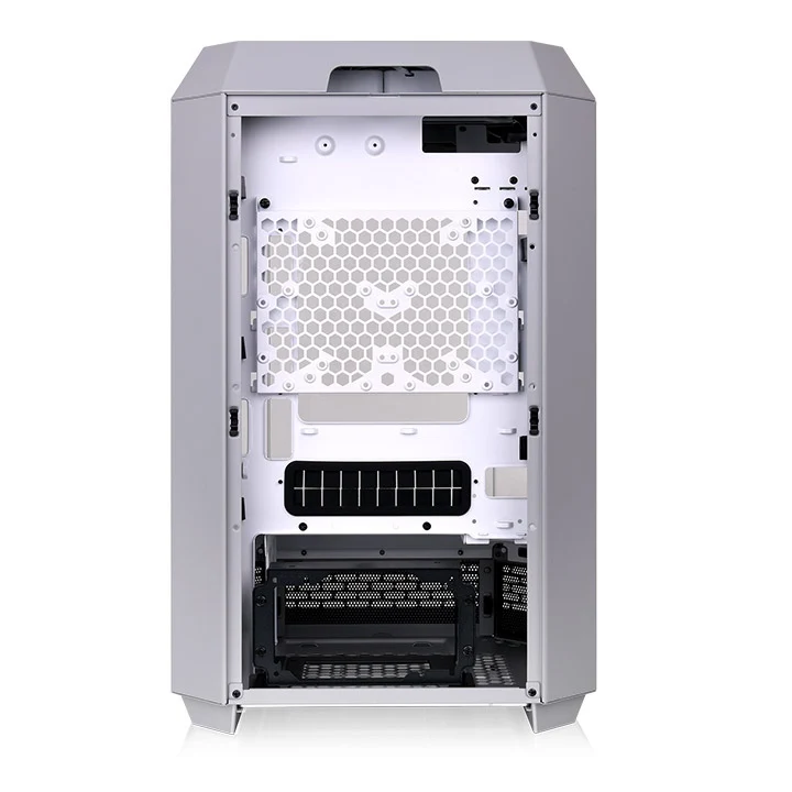 Thermaltake The Tower 300 Tempered Glass Micro ATX Tower Case (Bubble Pink, Peach Fuzz, Limestone, Gravel Sand)