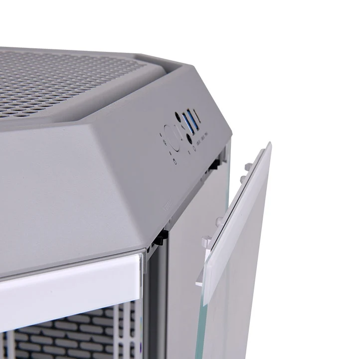 Thermaltake The Tower 300 Tempered Glass Micro ATX Tower Case (Bubble Pink, Peach Fuzz, Limestone, Gravel Sand)