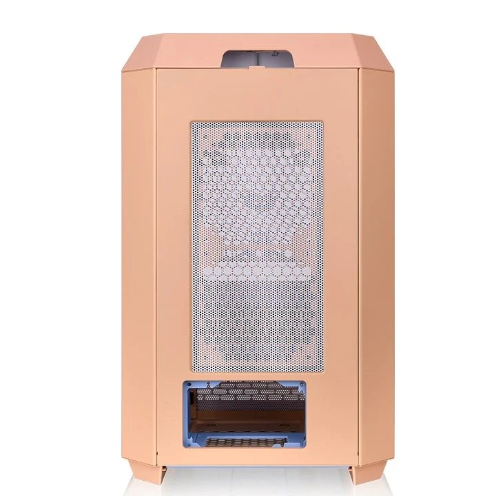 Thermaltake The Tower 300 Tempered Glass Micro ATX Tower Case (Bubble Pink, Peach Fuzz, Limestone, Gravel Sand)