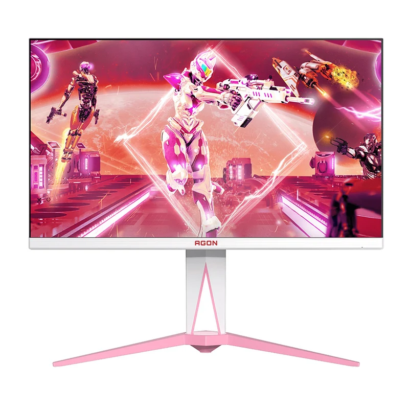 AOC Agon AG275QXR 27" QHD (2560x1440) 170Hz 1ms (GtG) G-Sync Compatible IPS Premium Gaming Monitor (White/Pink)