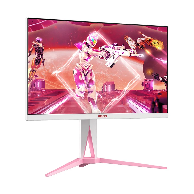 AOC Agon AG275QXR 27" QHD (2560x1440) 170Hz 1ms (GtG) G-Sync Compatible IPS Premium Gaming Monitor (White/Pink)