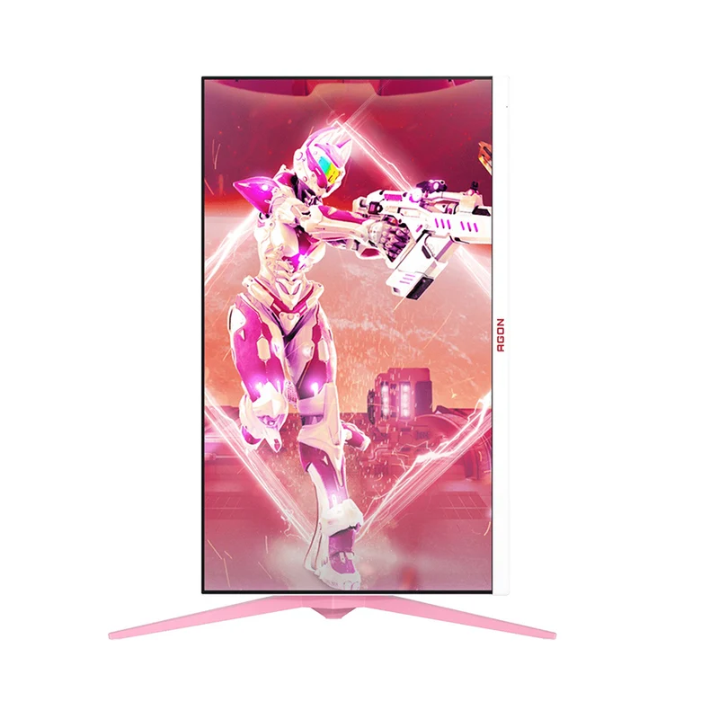 AOC Agon AG275QXR 27" QHD (2560x1440) 170Hz 1ms (GtG) G-Sync Compatible IPS Premium Gaming Monitor (White/Pink)