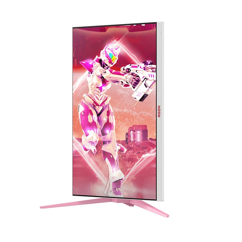 AOC Agon AG275QXR 27" QHD (2560x1440) 170Hz 1ms (GtG) G-Sync Compatible IPS Premium Gaming Monitor (White/Pink)