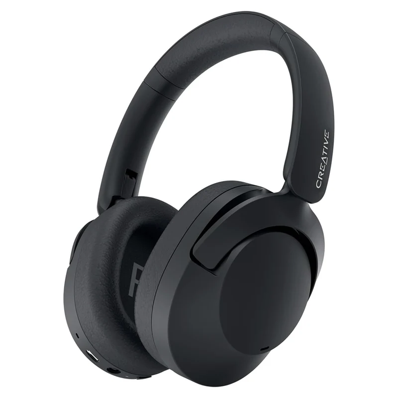 Creative Zen Hybrid 2 Bluetooth Headphones (Black, Cream)