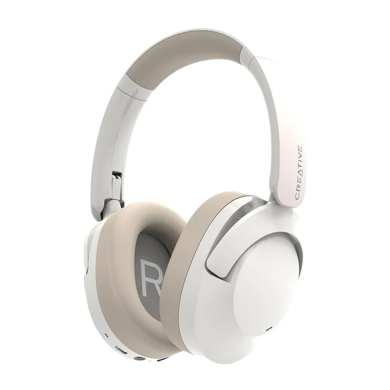 Creative Zen Hybrid 2 Bluetooth Headphones (Black, Cream)
