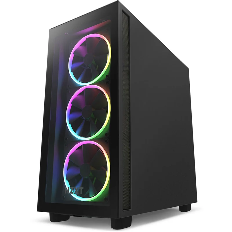 NZXT H7 Elite (2022) Premium Mid-Tower Case (Matte Black, Matte White)