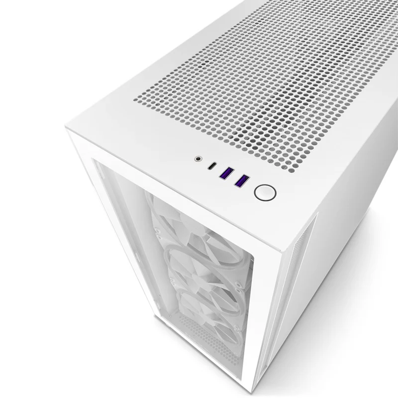 NZXT H7 Elite (2022) Premium Mid-Tower Case (Matte Black, Matte White)