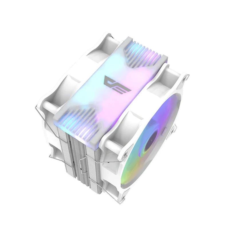 DarkFlash Darkair Plus (LT) CPU Cooler (Black, Pink, White)
