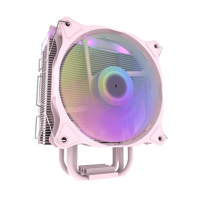 DarkFlash Darkair Plus (LT) CPU Cooler (Black, Pink, White)