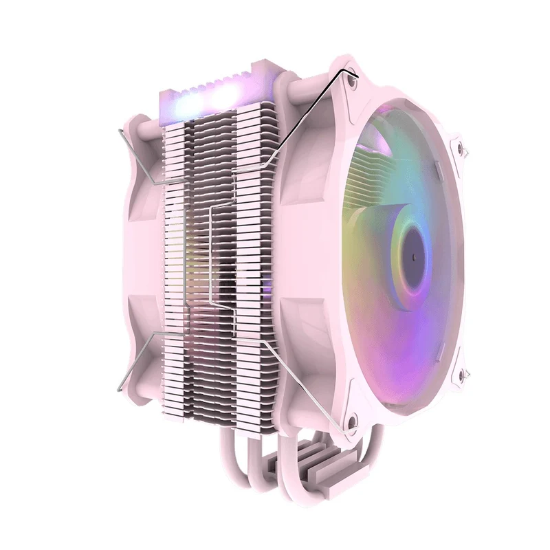DarkFlash Darkair Plus (LT) CPU Cooler (Black, Pink, White)