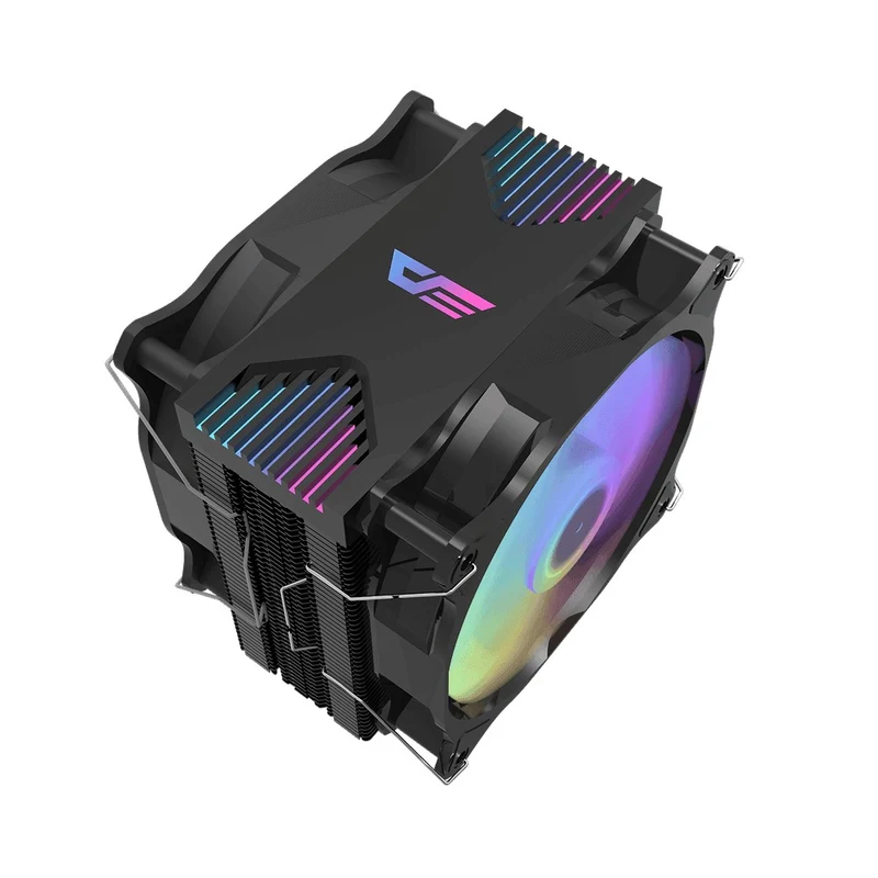 DarkFlash Darkair Plus (LT) CPU Cooler (Black, Pink, White)