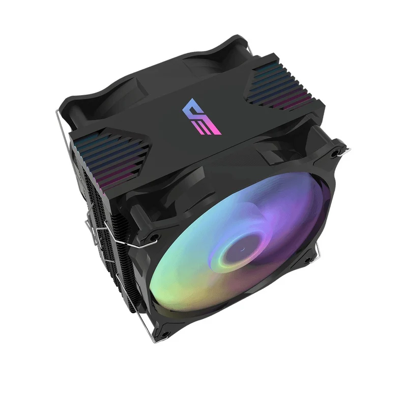 DarkFlash Darkair Plus (LT) CPU Cooler (Black, Pink, White)