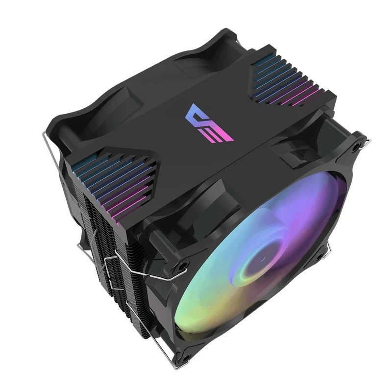 DarkFlash Darkair Plus (LT) CPU Cooler (Black, Pink, White)