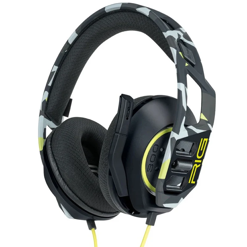 Nacon RIG 300 Pro HS Gaming Headset For PS5/PS4/Xbox/PC/Mobile (Acid Camo Edition, Cosmic Purple Ed.) (RIG300PROHSACID, RIG300PROHSCOSMIC)