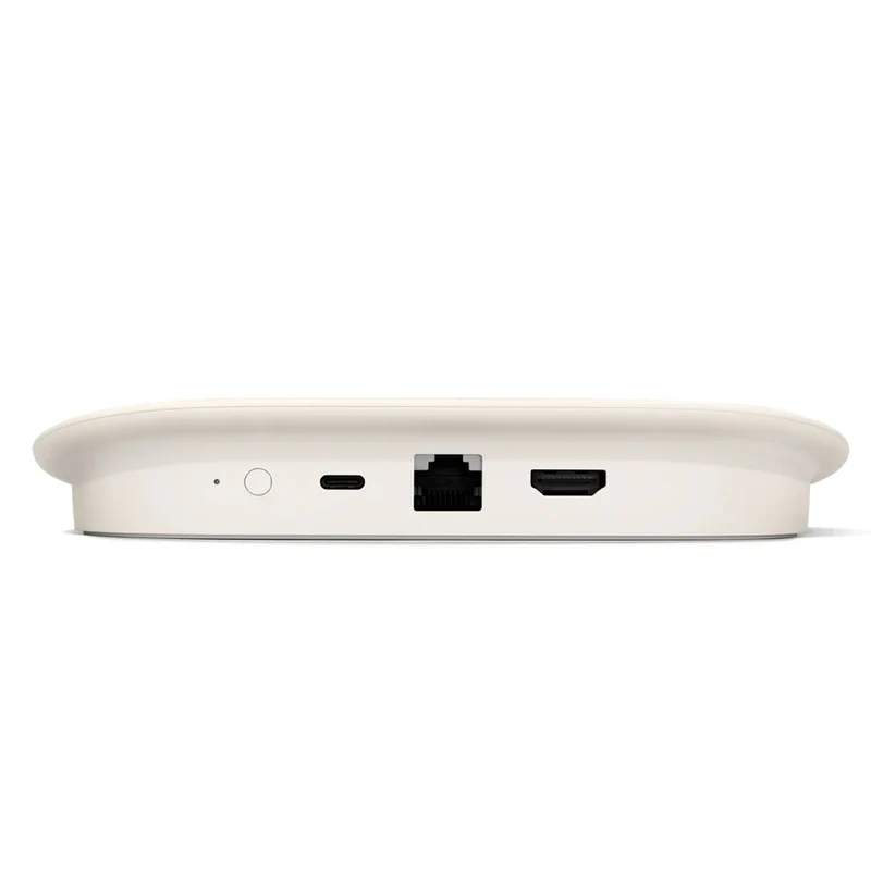 Google TV Streamer (4K) with Voice Remote 32GB (Porcelain)