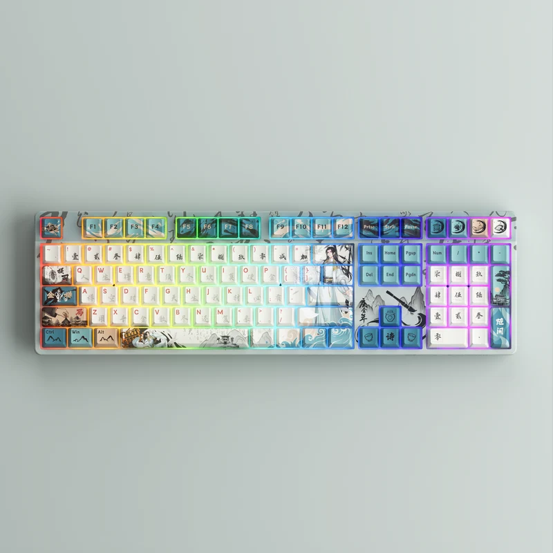 Akko Joy of Life 5108 Plus Tri-Mode RGB Hot-Swappable Mechanical Keyboard (Akko V3 Piano Pro)