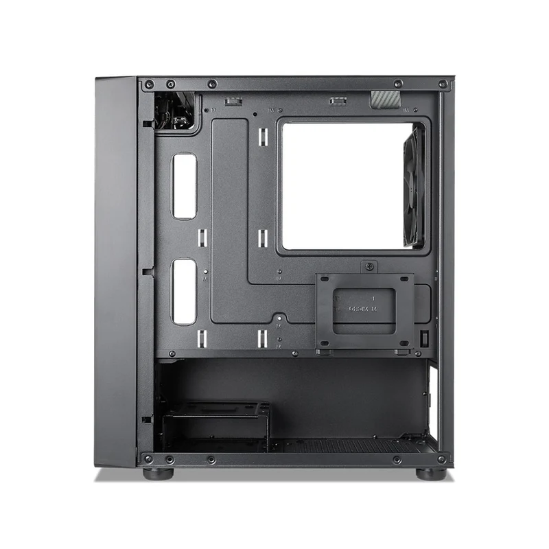 Tecware Nexus Air M2 TG High Airflow MATX PC Case with 3x 120mm Non LED Fans (Black)