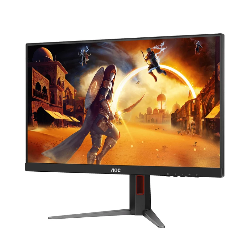 AOC Q27G4F/71 27" QHD (2560x1440) 180Hz 0.5ms (MPRT) /1ms (GtG) G-Sync Compatible Fast IPS Gaming Monitor (Black/Red)