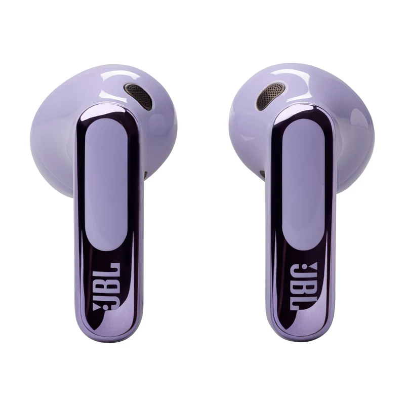 JBL Live Flex 3 True Wireless Noise-Cancelling Earbuds with Open-Stick Design & Smart Charging Case (Black, Silver, Blue, Purple)