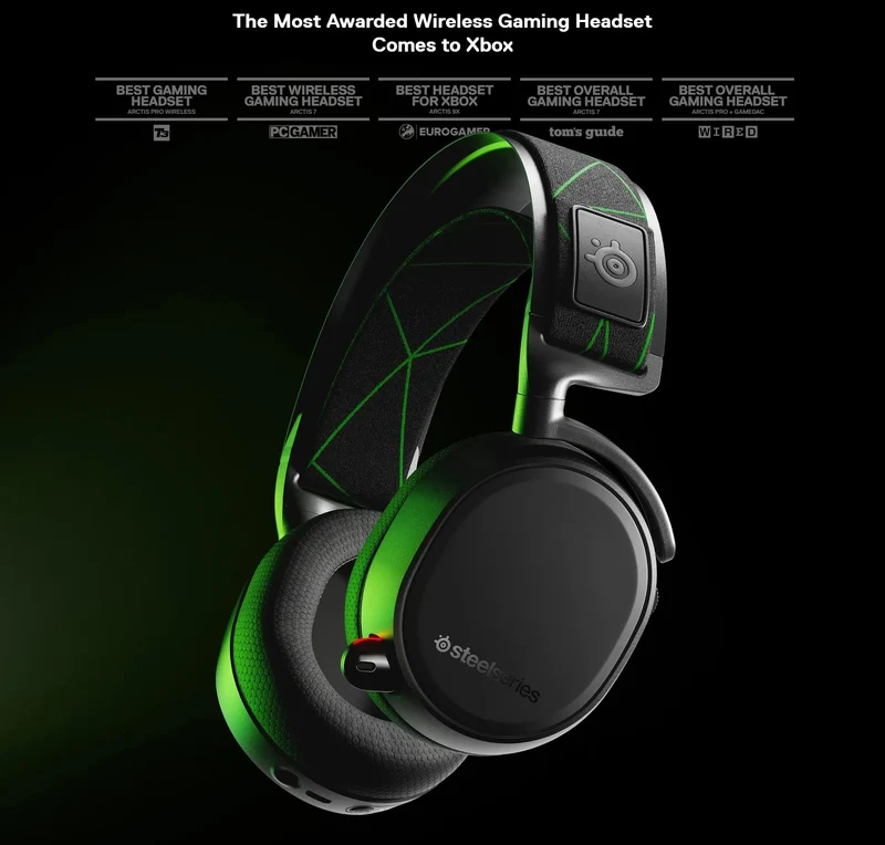 SteelSeries Arctis 9X Dual Wireless Gaming Headset for Xbox (61481)