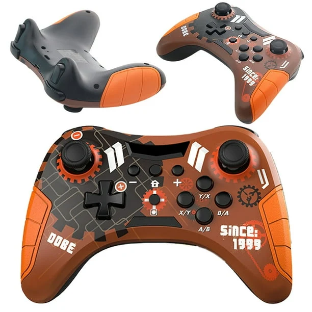 Dobe Wireless Mechanical Controller for Nintendo Switch/ PS3/ PC TY-3839 (Gear Wheel, Fortress, Armoured)