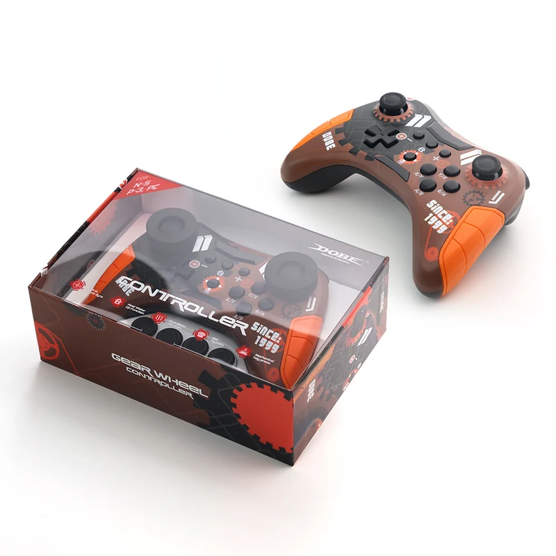 Dobe Wireless Mechanical Controller for Nintendo Switch/ PS3/ PC TY-3839 (Gear Wheel, Fortress, Armoured)